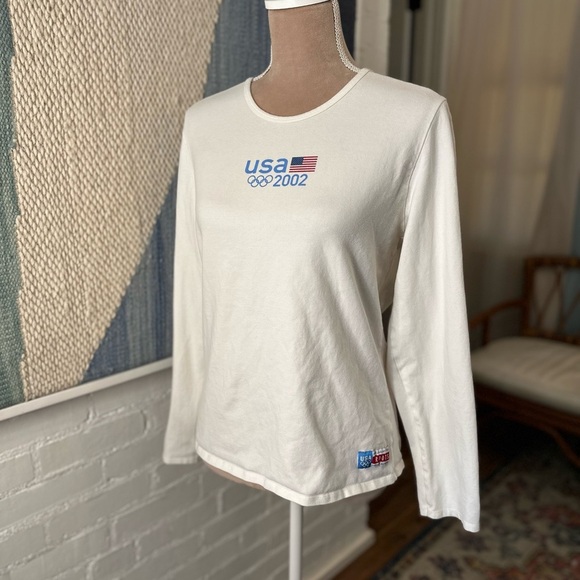 Vintage ROOTS USA Olympic Team 2002 Salt Lake City Shirt - Picture 3 of 10